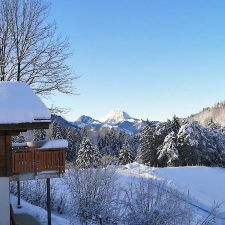 Confortable Chalet Avec Magnifique Vue En Gruyere. Charmey Ngoại thất bức ảnh